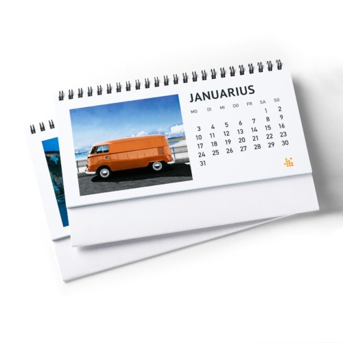 Multi-page Desktop Calendars, A4 Half 5