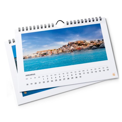 Wire-o Wall Calendars, DL, 4/4 colours 1