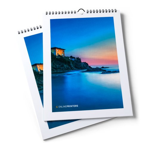 Wire-o Wall Calendars, A4 Half, 4/0 colours 1