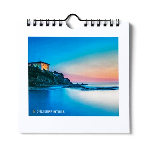 Wall calendars, 40 x 40 cm, wire-o binding, 4/4 colours 3