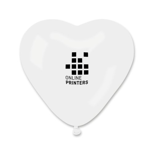 Heart balloons, printed on both sides, ø 30 cm 1