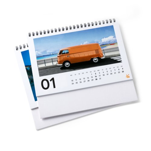Multi-page Desktop Calendars, A6 3