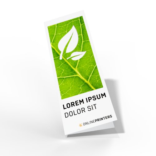 Folded Leaflets Portrait, A4 Half 1