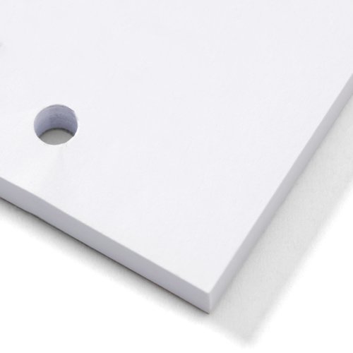 Stationery with hole punch.