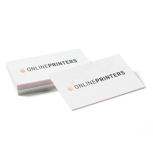 Multiloft business cards, 8.5 x 5.5 cm, printed on both sides 1