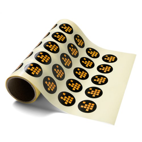 Self-adhesive labels, round, Ø 6.0 cm 1