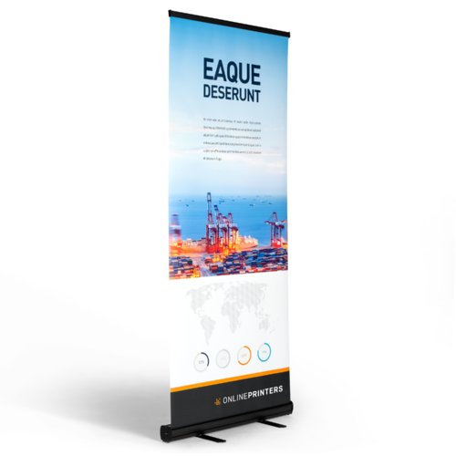 Multi-packs Roller Banner Standard black, 100 x 200 cm 1