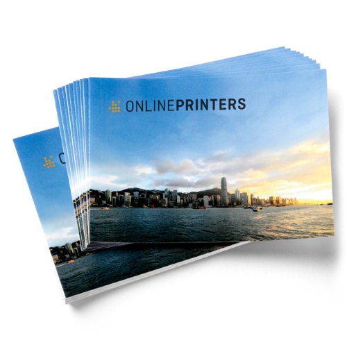 Folded Leaflets UV-coated Landscape, DVD Booklet 1