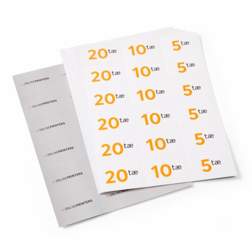 Coupon flyers, 21 x 29.4 cm, printed on both sides 3