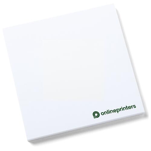 Square, glued sticky notes.