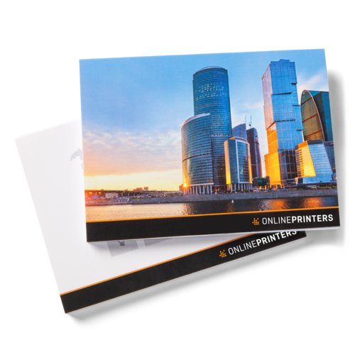 Landscape format sticky notes for notes and reminders.