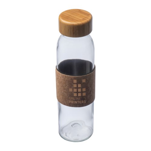 Glass bottle Skopje 1