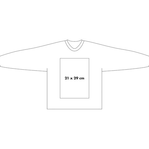 Cotton sweatshirt with long sleeves and round neckline.