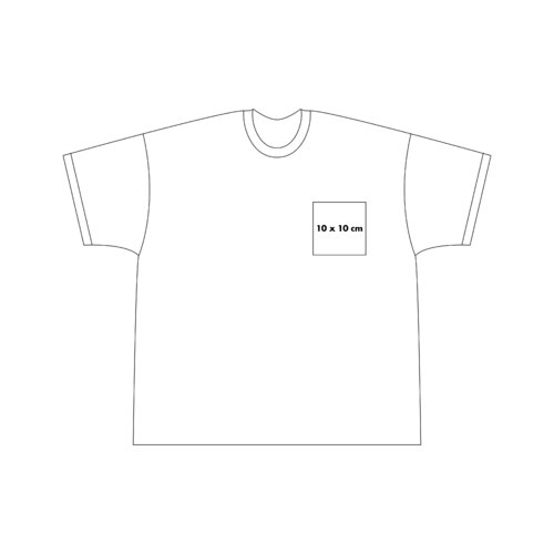 Cotton T-shirt with short sleeves and crew neck.