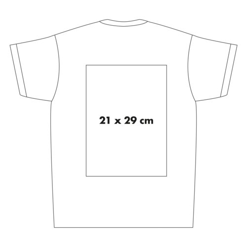 Cotton T-shirt with short sleeves and round neck.