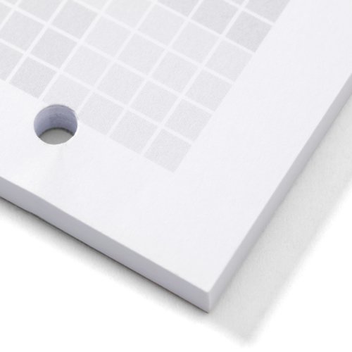 Paper notepad with cover.