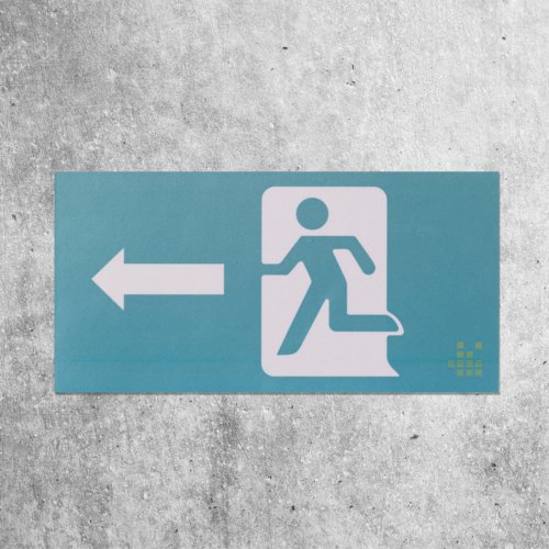 Reflective sticker for indoor and outdoor use.