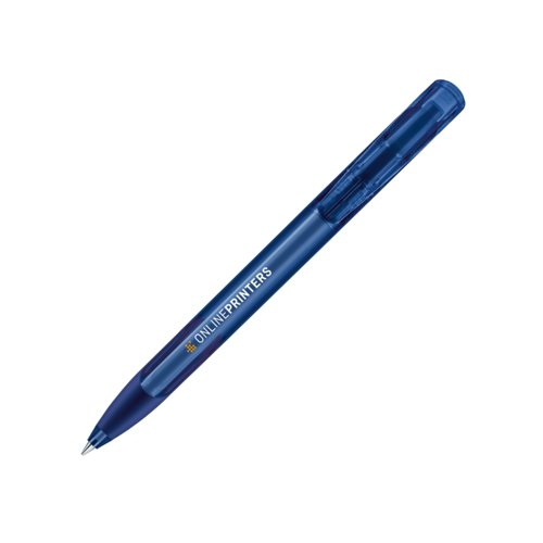 senator® Challenger Clear Soft Grip press button pen 8