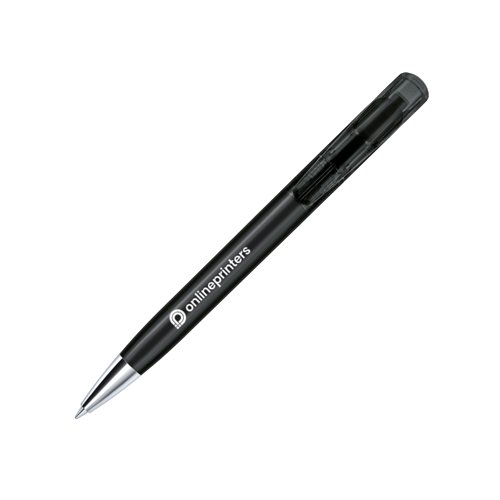 senator® Challenger Clear press button pen with metal tip 1