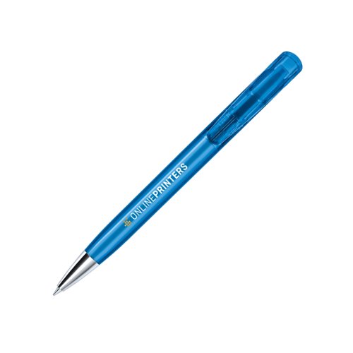 senator® Challenger Clear press button pen with metal tip 8