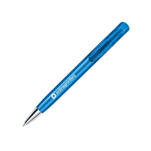 senator® Challenger Clear press button pen with metal tip 8