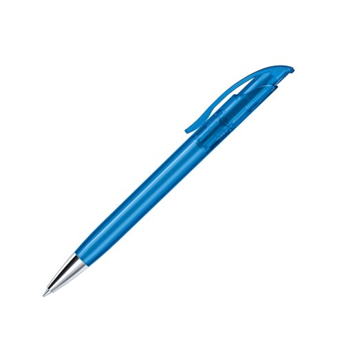 senator® Challenger Clear press button pen with metal tip 9