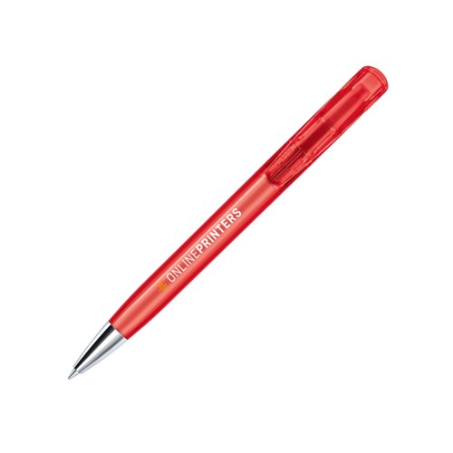senator® Challenger Clear press button pen with metal tip 6