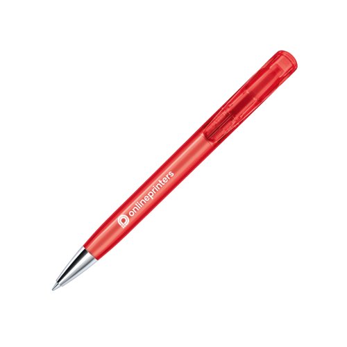 senator® Challenger Clear press button pen with metal tip 6