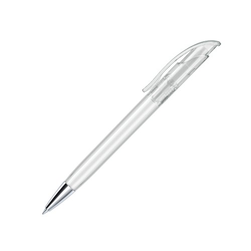 senator® Challenger Clear press button pen with metal tip 3