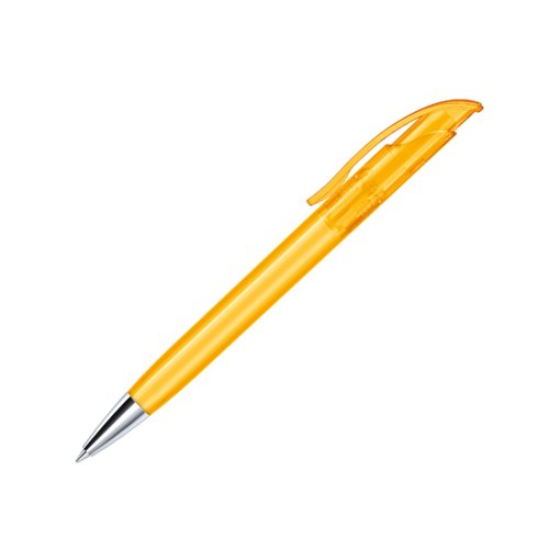 senator® Challenger Clear press button pen with metal tip 13