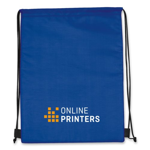 Blue 2-in-1 Cooler Bag/Sports Bag with drawstring.