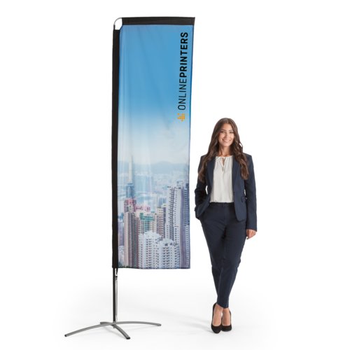 Square Flag incl. print, 65 x 244 cm 1