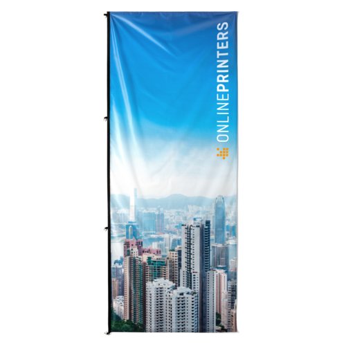 Flag without cantilever, 120 x 300 cm 1