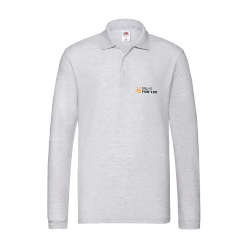 Fruit of the Loom long sleeve polo shirts 8