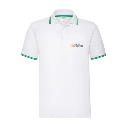 Fruit of the Loom tipped polo shirts 7