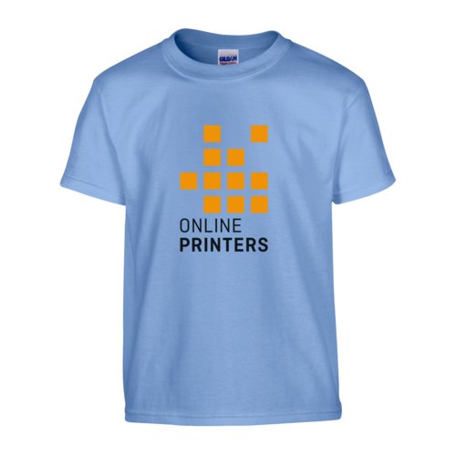 Carolina blue cotton T-shirt, unisex, heavy quality.