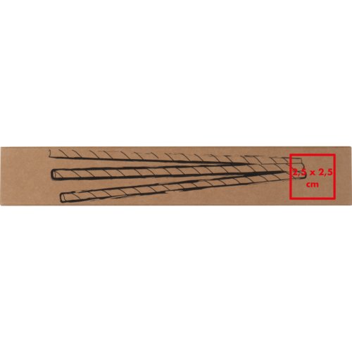 Paper drinking straws, biodegradable.