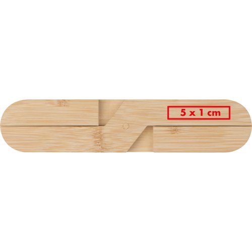 Light bamboo coaster, foldable.