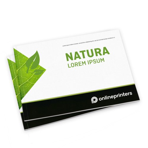 Catalogues, eco/natural paper, landscape, 21 x 10.5 cm 2