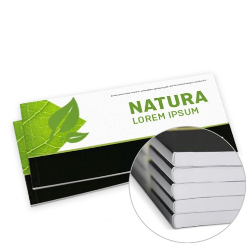 Catalogues, eco/natural paper, landscape, A4 3