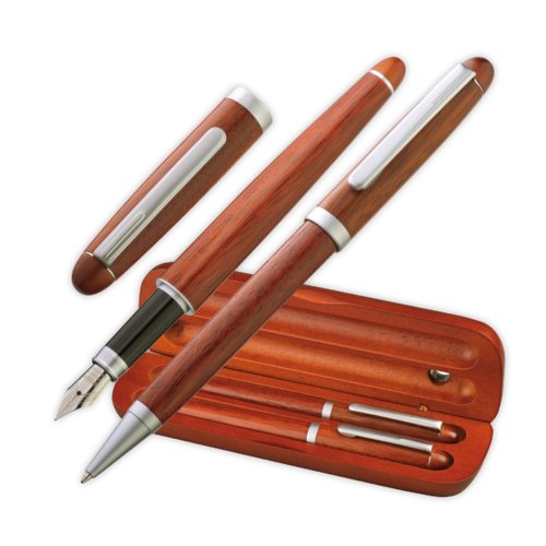 Wood pen set Fontana 3