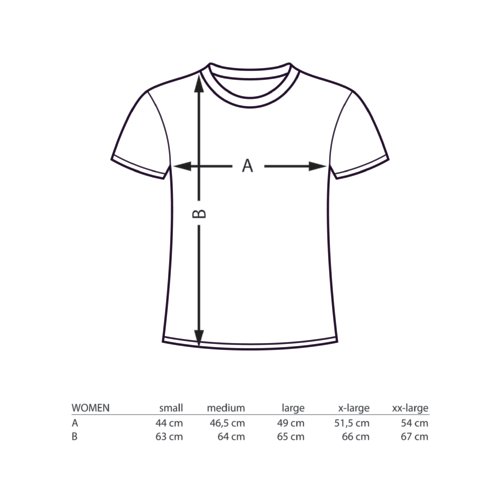 Cotton T-Shirt with crew neck and short sleeves.