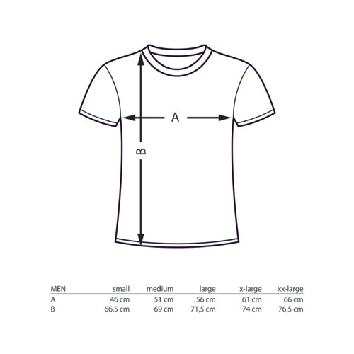 Cotton t-shirt with short sleeves and crew neck.