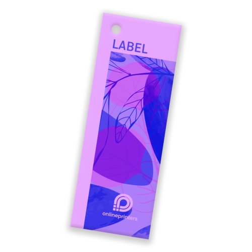 Product tags with special-effect colours, A6 Half 20