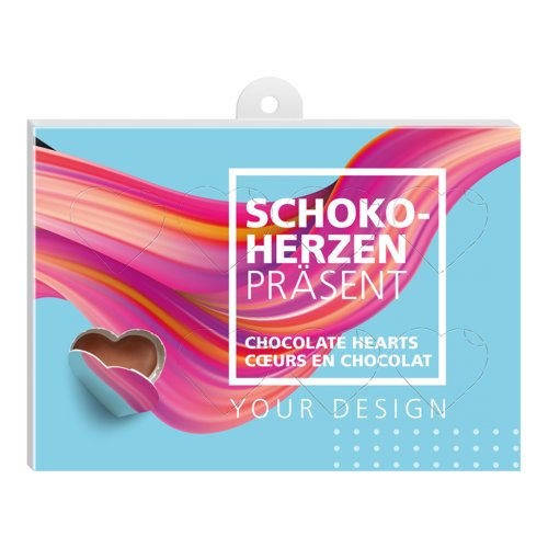 Gubor Herzenssache chocolate heart gift 1