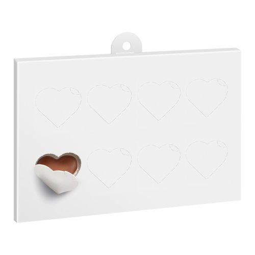 Gubor Herzenssache chocolate heart gift 4