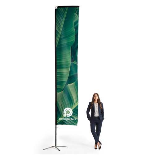 Square Flag incl. print, 89 x 448 cm 1