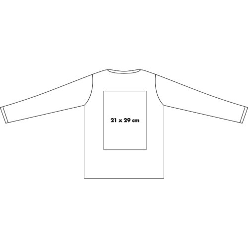 Cotton long-sleeve shirt for men.