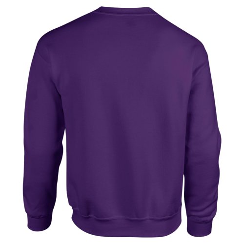 Violet cotton-blend sweatshirt for men.