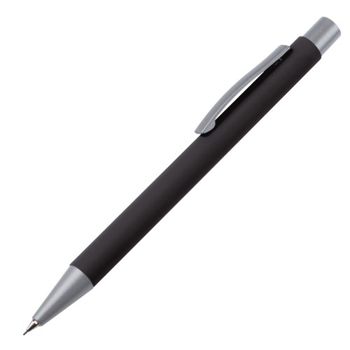 Black writing set with ballpoint pen and mechanical pencil.